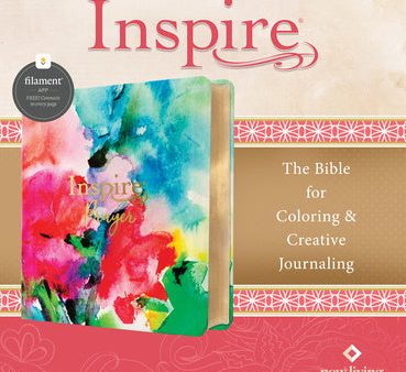 Inspire Prayer Bible Nlt, Filament Enabled (Leatherlike, Joyful Colors with Gold Foil Accents) Fashion