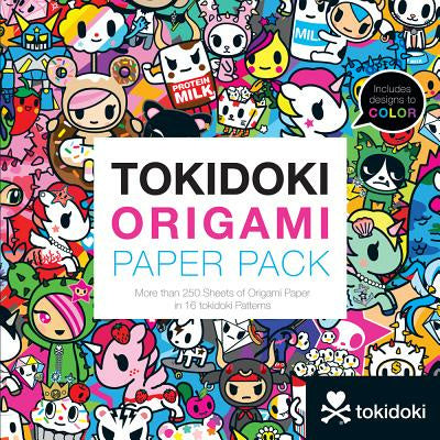 Tokidoki Origami Paper Pack: More Than 250 Sheets of Origami Paper in 16 Tokidoki Patterns Online Hot Sale