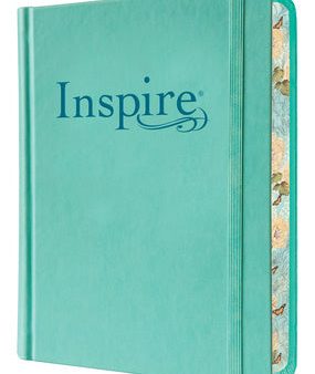 Inspire Bible Nlt, Filament Enabled (Hardcover Leatherlike, Aquamarine) Hot on Sale