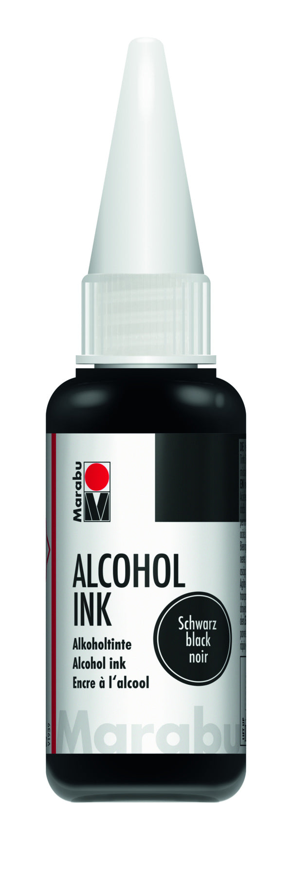 Alkoholimuste 20ml musta, Marabu Alcohol ink 073 black Online Hot Sale