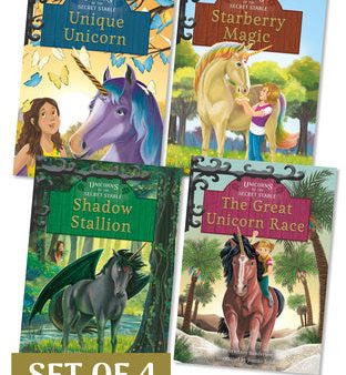 Unicorns of the Secret Stable Set 2 (Set of 4) on Sale