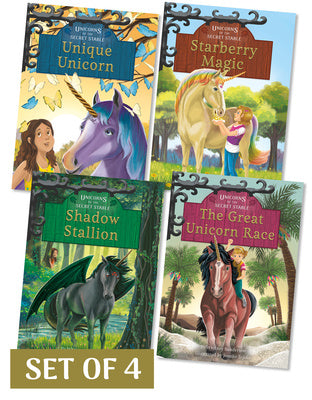 Unicorns of the Secret Stable Set 2 (Set of 4) on Sale