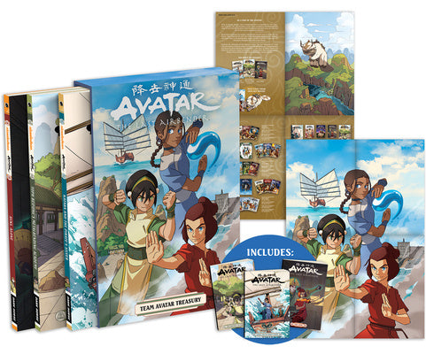 Avatar: The Last Airbender--Team Avatar Treasury Boxed Set (Graphic Novels) Sale