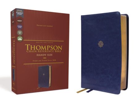 Nkjv, Thompson Chain-Reference Bible, Handy Size, Leathersoft, Navy, Red Letter, Comfort Print Fashion