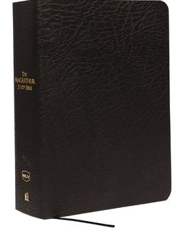 MacArthur Study Bible-NKJV-Large Print Fashion