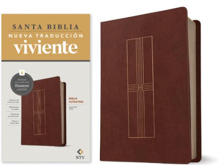 Biblia Ultrafina Ntv, Con Filament (Sentipiel, Café, Letra Roja) For Cheap