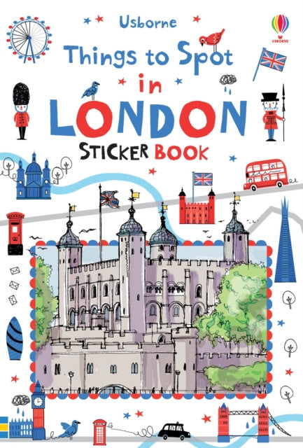 Things to spot in London Sticker Book Online Hot Sale