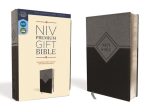 Niv, Premium Gift Bible, Leathersoft, Black Gray, Red Letter Edition, Comfort Print For Discount