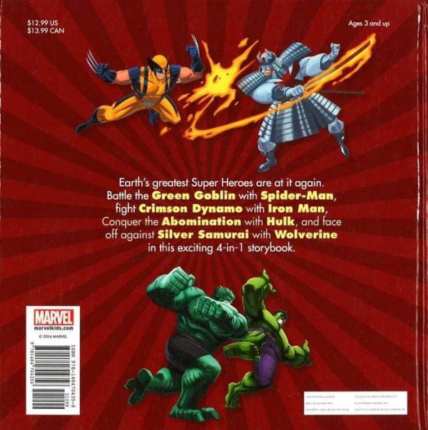 Marvel Super Adventures: Read-And-Play Storybook : Purchase Includes Mobile App For Iphone And Ipad! Narrated By Stan Lee Fashion